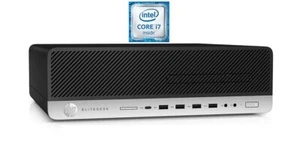 HP ELITEDESK 800 G5 CORE i7 9700 16/32GB 256/1TB SSD WINDOWS 11 PRO SFF DESKTOP - Picture 1 of 1
