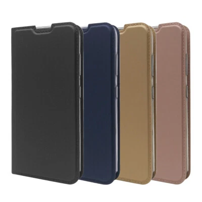 For Sharp Android One S6 Leather Flip Wallet Phone Case Protector Cover New - Image 1 of 4