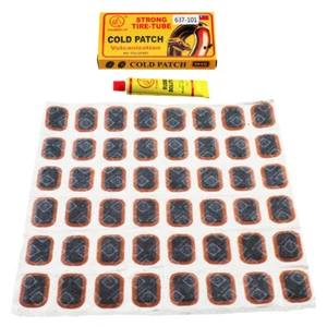 Bike Bicycle Tube Tire Tyre Cold Patch Repair Kit Puncture Repair 3208 - Picture 1 of 1