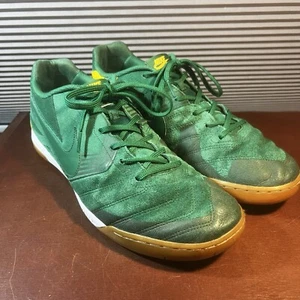 Nike SB Lunar Gato Brazil Shoes Men’s Sz 13 World Cup 2014 Ed. Pine Green Yellow - Picture 1 of 15