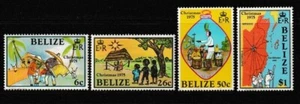 Belize 1975 Christmas Set MM - Foto 1 di 1