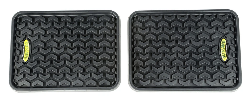 Forros de piso traseros negros para Ford F150 F250 F350 Dodge Ram 398295001 Foto 1 de 1
