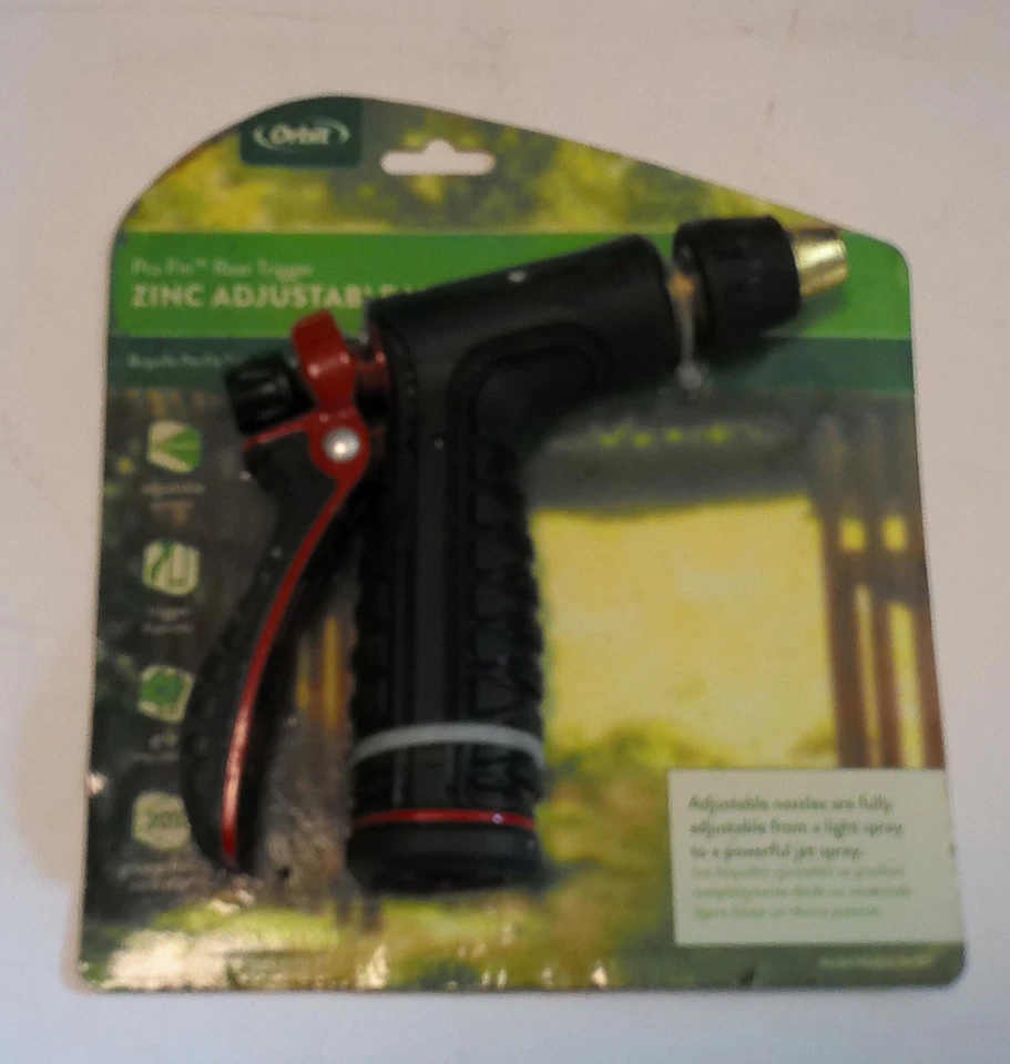 Boquilla de pulverización de control de pulgar Orbit 56387-03 patrón ajustable Pro Flo - negra Foto 1 de 2