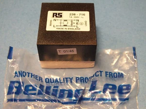 RS   (Belling Lee)  238-716   1A  250VAC Filter - Picture 1 of 8