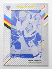 2013-14 KHL Gold Collection Printing Plate #LEV-Y12 PATRIK ZACKRISSON 1/1