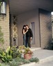 Cher Sonny Bono Portrait Rare Posing By Home Circa Late 1960's 8x10 Photo