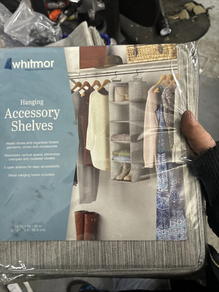 Estantes accesorios colgantes Whitmor Foto 1 de 1