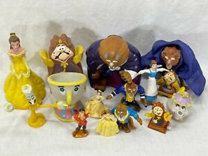Beauty and the Beast PVC Figure Lot of 15 - Just Toys McDonalds Pizza Hut
