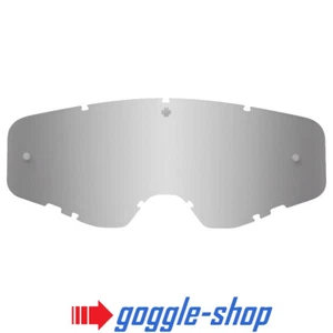 SPY FOUNDATION SILVER MIRROR LENSMOTOCROSS GOGGLE GENUINE REPLACEMENT SPECTRA - Picture 1 of 4
