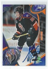 Geoffrey Walker Signed 2004/05 Gatineau Olympiques Team Issued Card