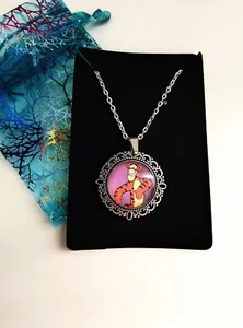 DISNEY'S WINNIE THE POOH'S FRIEND TIGGER PENDANT NECKLACE - Picture 1 of 2
