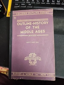 Outline - History of the Middle Ages - REVISED (College Outline Series) - Ge... - Picture 1 of 3