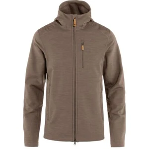 Fjallraven Keb Fleece Hoodie Men's Jacket, Suede Brown, Large - Picture 1 of 1