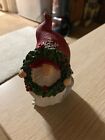 Christmas gnome with wreath mould 5 inches
