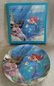 VINTAGE Walt Disney Parks & Resorts Arielle die kleine Meerjungfrau Sammelteller/Box - Bild 1 von 11