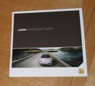 Renault Laguna Brochure 2007-2008 Expression Dynamique S Initiale 2.0 1.5 dci