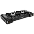 BLOSTM Portable Camping Gas Stove Double Burner With Automatic Ignition System