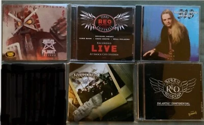 5-CD/DVD Lot REO Speedwagon Related Rarities Richrath Project 3:13 Starfleet May Foto 1 de 4