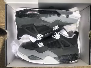 Nike Air Jordan 4 Retro Fear Pack -Size Uk9 ✅✅✅ - Picture 1 of 10