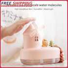 650ml Air Humidifier Purifier Windmill Mist Maker with LED Lights Music (Pink)