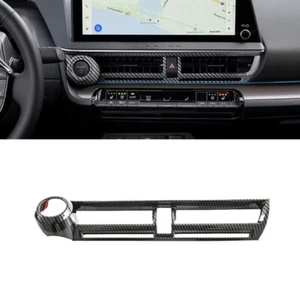 Carbon Fiber Center Air Outlet Vent Cover Trim For Toyota Prius 2023 2024 2025  - Bild 1 von 7