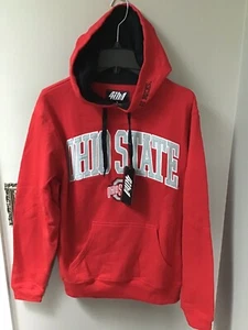4th and 1 Ohio State Men’s Sz L Red With Black Interior Hood Sweatshirt NWT D8 - Picture 1 of 12