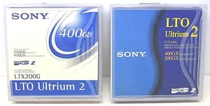 Sony LTX200G LTO2 Ultrium-2 Data Cartridge 200GB/400GB - New/Sealed - Photo 1/1