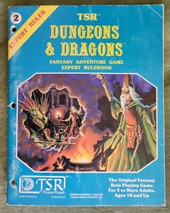 Dungeons & Dragons Expert Rulebook TSR D&D First Printing Jan 1981 Cook/Marsh - Picture 1 of 12