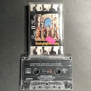 BOYZ II MEN - Cooleyhighharmony - 1991 -  Cassette Tape - Price Sticker - Picture 1 of 2