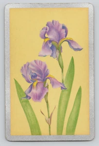 Tauschkarte Lila Bartiris Blumen Neun der Herzen Kongress Einzelkarte - Bild 1 von 2