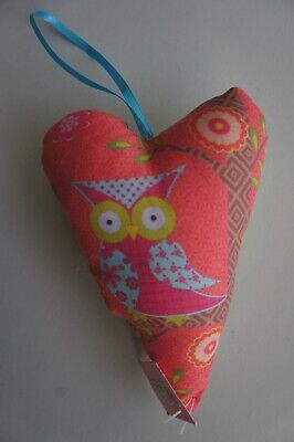 VALENTINE Handmade Decorated Fabric Hearts For Loved One And Home Decoration • 3.42€
