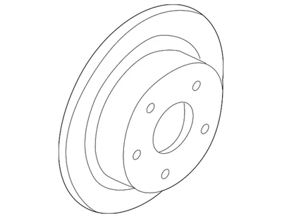 Rotor genuino Mazda GK2Y-26-251H Foto 1 de 2