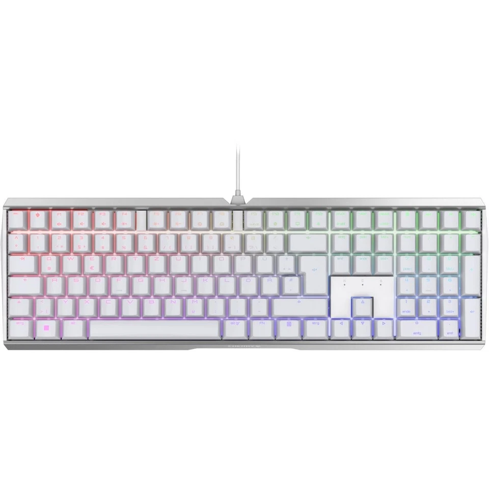 G80-3874LYADE-0 Cherry M.0S RGB Kabelgebunden USB Mechanischer Switch QWE D
