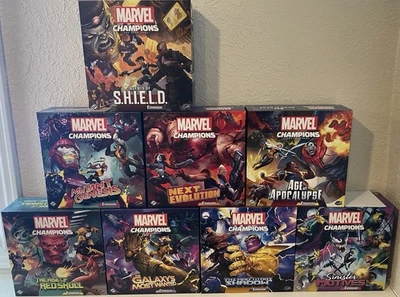 Lote Marvel Champions Foto 1 de 2