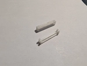 Z Scale Platform Concrete Bench 10pk, Model Railroad Scenery Metrolink Style USA - Picture 1 of 2
