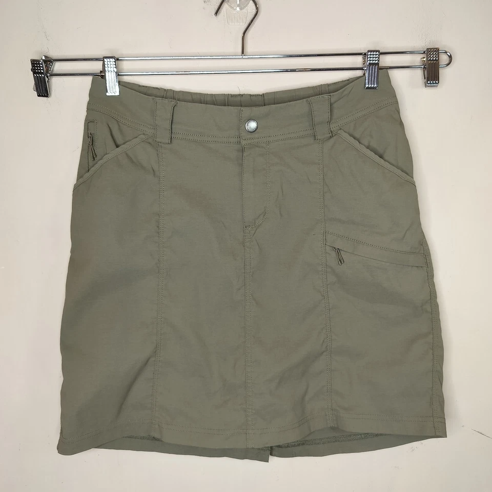 Duluth Trading Co Dry On The Fly Skort Talla 10 Aire Libre Senderismo Trekking Oliva Foto 1 de 4
