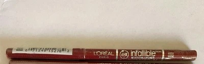 L’Oreal Infallible Never Fail Lipliner 307 Red Wine 6HR Lip Liner NEW - Image 1 of 4