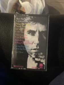 Vintage Burt Bacharach's Greatest Hits Cassette Tape ~ A&M CS-3661 - Picture 1 of 1