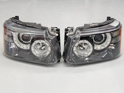 Juego de pares de faros OEM LAND RANGE ROVER SPORT NO AFS XENÓN HID L+R Foto 1 de 4
