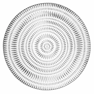 Nachtmann Ethno Teller 2er Set Servierteller Platzteller Kristallglas Ø 32 cm - Bild 1 von 4