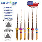 6pcs/pack Dental Gold Taper Endo Files Heat Activated Pro NiTi Rotary File 25MM