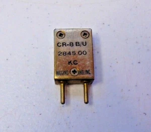 2845 KC Military Ham FT-243 Radio Vintage Kryształ kwarcowy CR-8 B/U - Zdjęcie 1 z 2