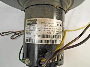 FASCO DRAFT MOTOR ***USED*** 238146M 208-230V - Picture 1 of 3