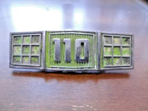 1964 - 1969 Chevy Corvair - Rear Trunk 110 Emblem - Picture 1 of 5