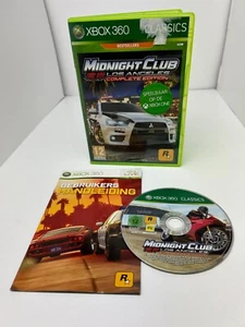 Microsoft Xbox 360 | Midnight Club Los Angeles Edizione Completa | PAL | NL Cover - Foto 1 di 2