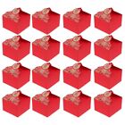 L Red Chinese Wedding Candy Box Favors with Tassel - 20pcs-RP