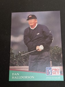1991 Pro Set Golf DAN HALLDORSON #106 PGA TOUR