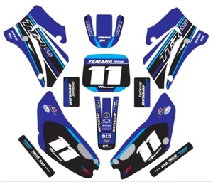 Graphics for 2000-2007 Yamaha TTR125 TTR 125 Decal light blue blue black - Picture 1 of 1