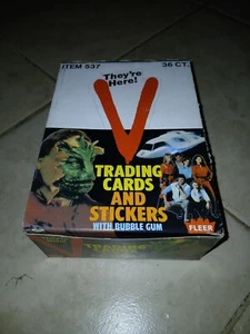 1984 Fleer Visitor V Wax Box Unopened 36 Packs HTF - Picture 1 of 4