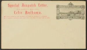 Sobre Hawaii sin usar #UE1 10c negro entrega especial entero. - Imagen 1 de 1